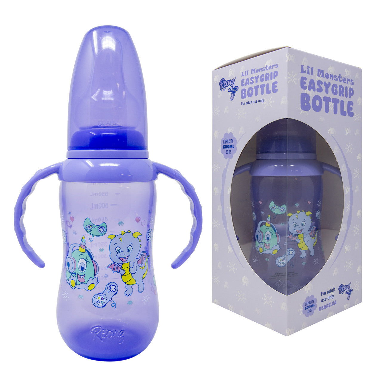 Rearz Lil' Monsters Easy Grip Adult Bottle