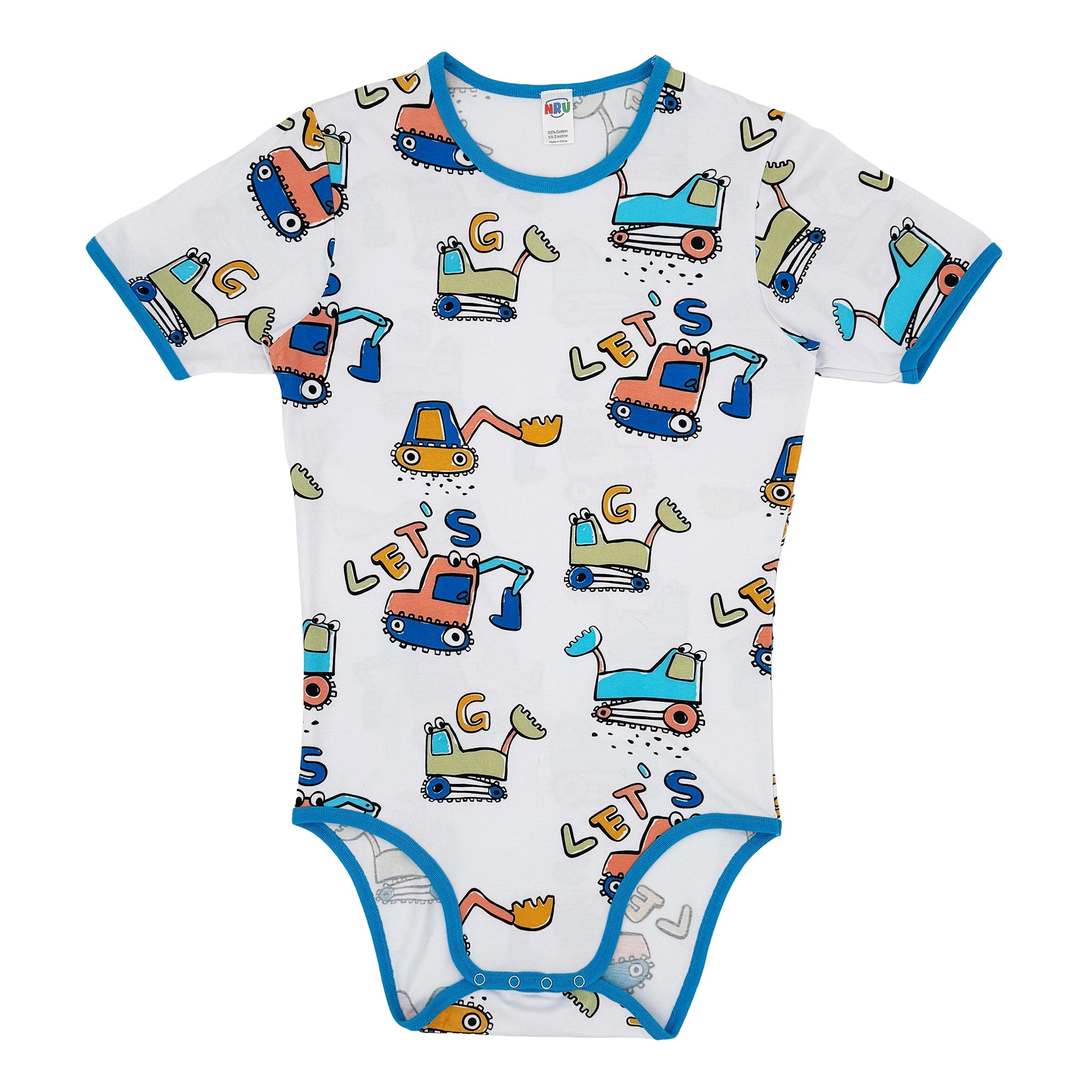 NRU Diggers Cotton Bodysuit