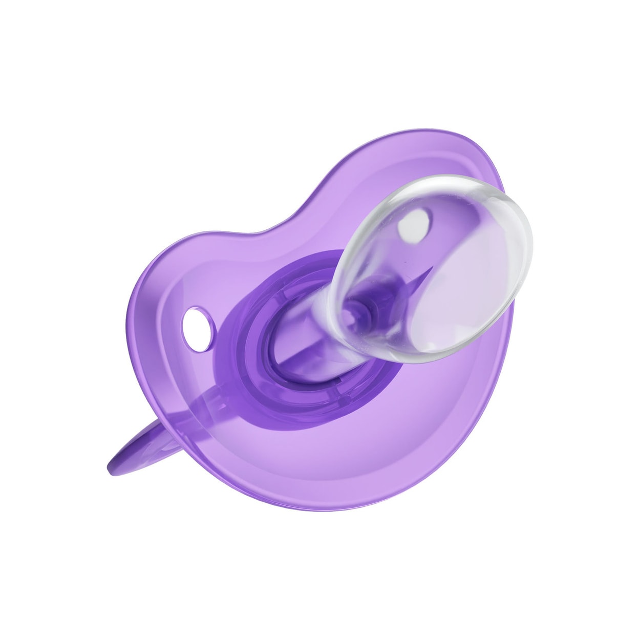 Fixx Adult Pacifier Crystal Dark Purple