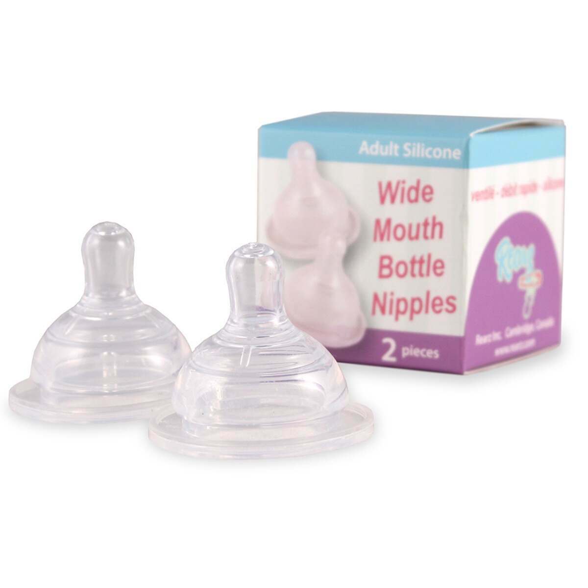 Rearz Oversized Bottle Nipples - Pack of 2