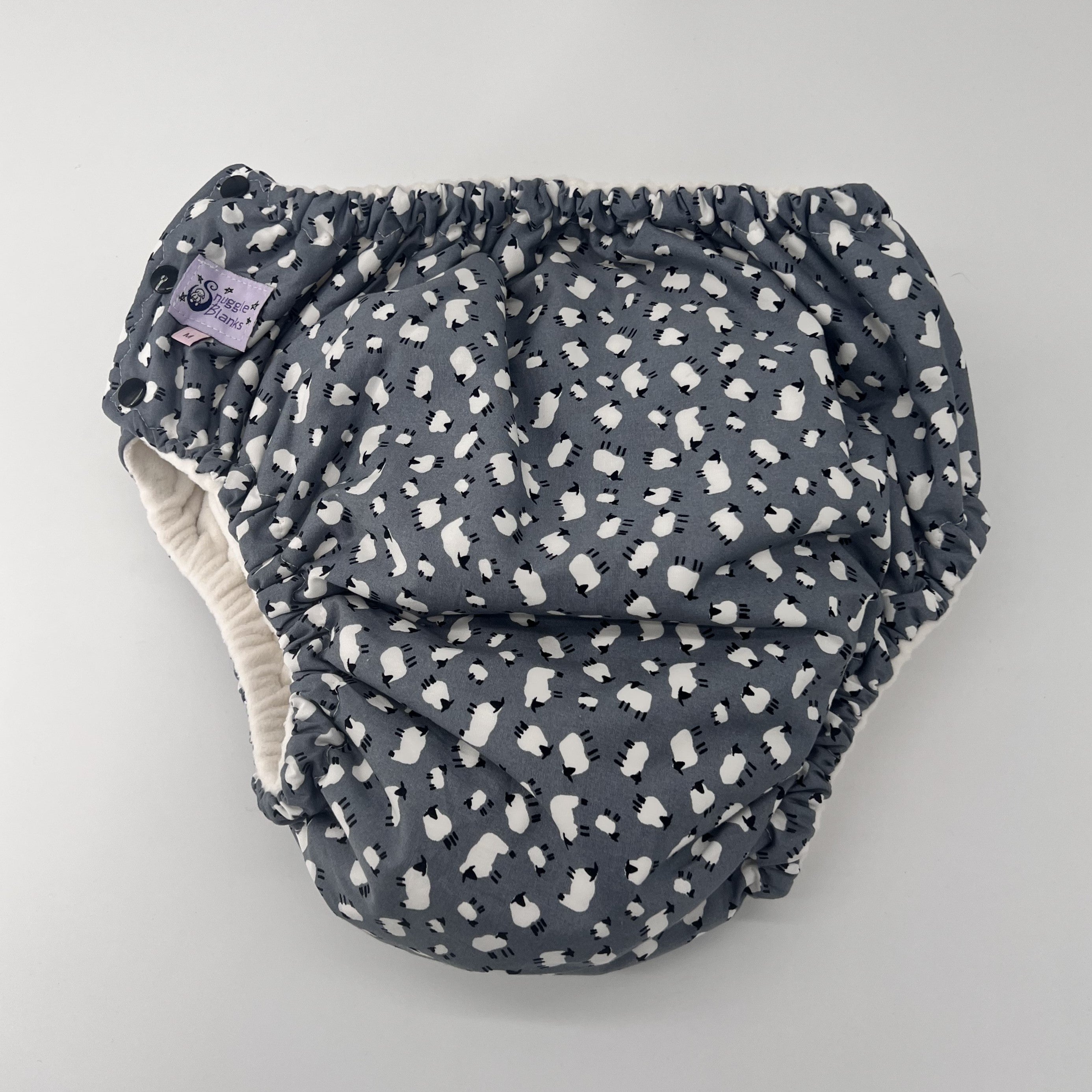 SnuggleBlanks Pocket Nappy, with Insert - Sheep