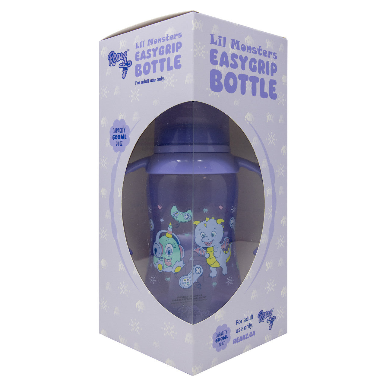 Rearz Lil' Monsters Easy Grip Adult Bottle