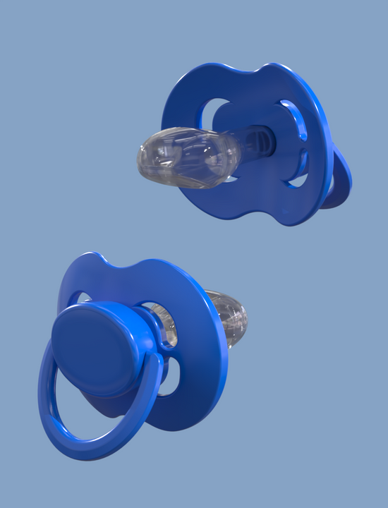Blue Pacifier Kiddo LULLY XXL