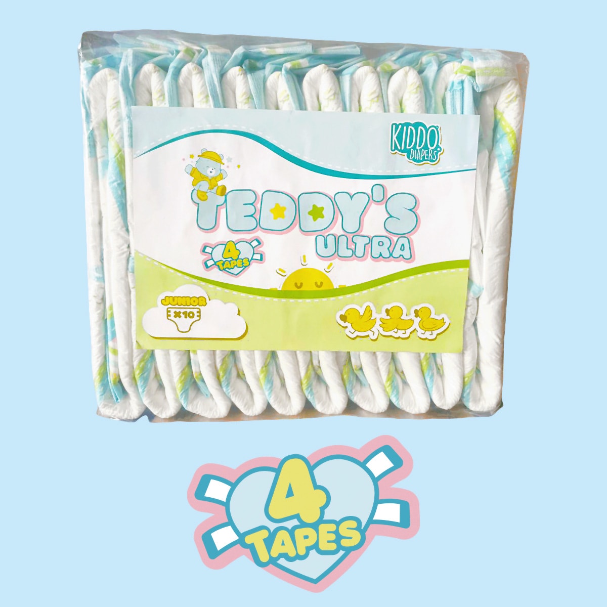 Kiddo Teddy's Ultra Four Tapes