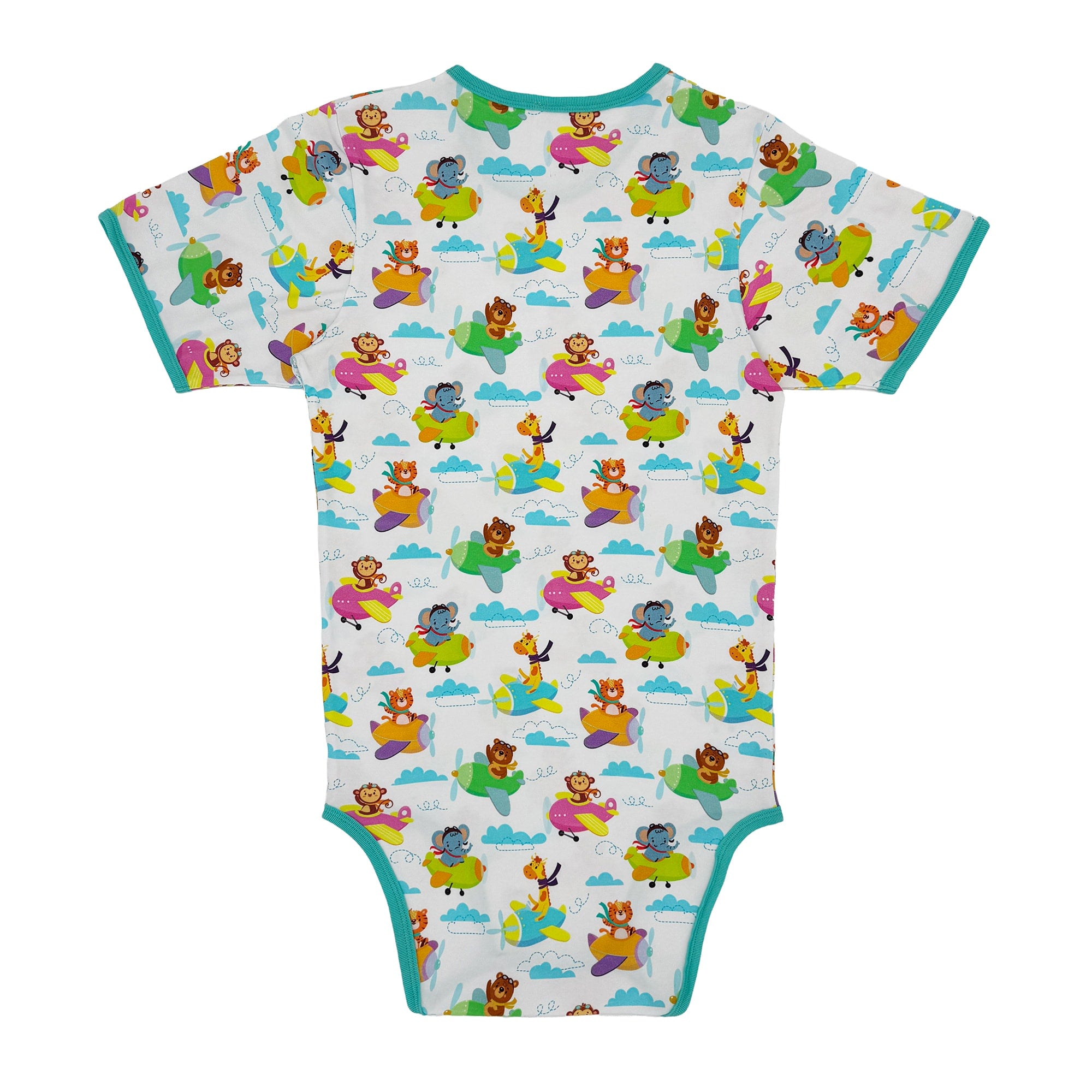 NRU Aniplanes Cotton Bodysuit