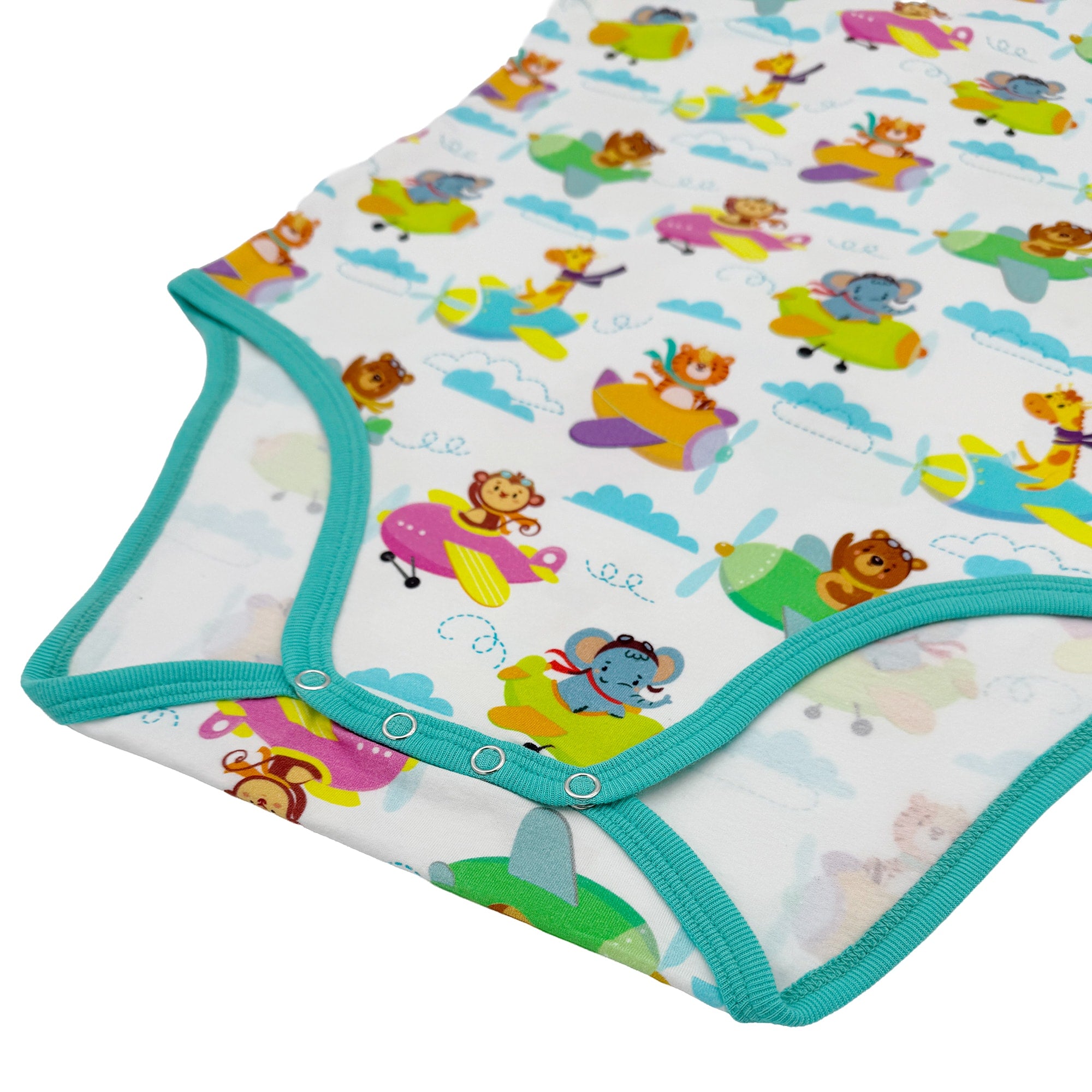 NRU Aniplanes Cotton Bodysuit