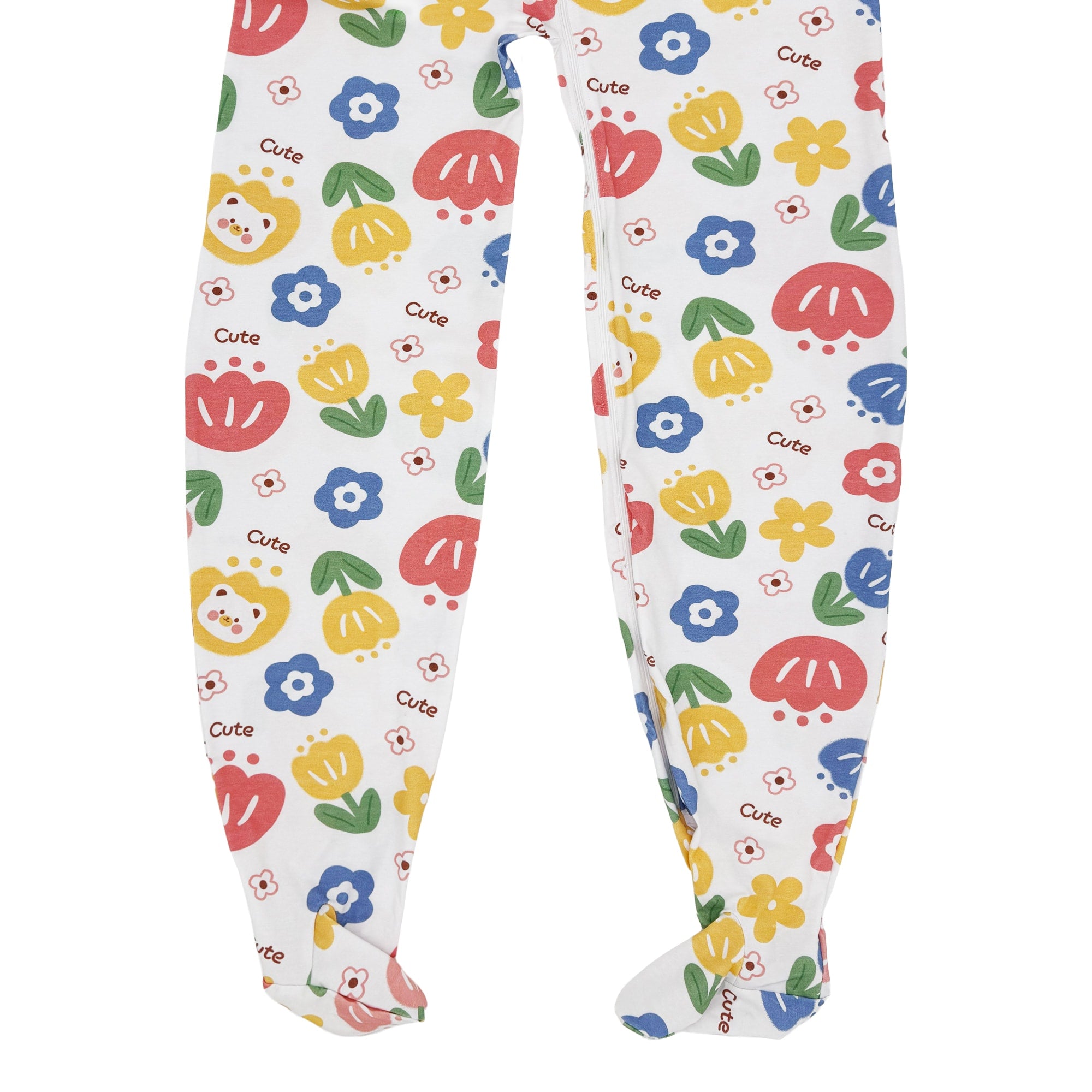 NRU Blossom Bear Footed Sleeper