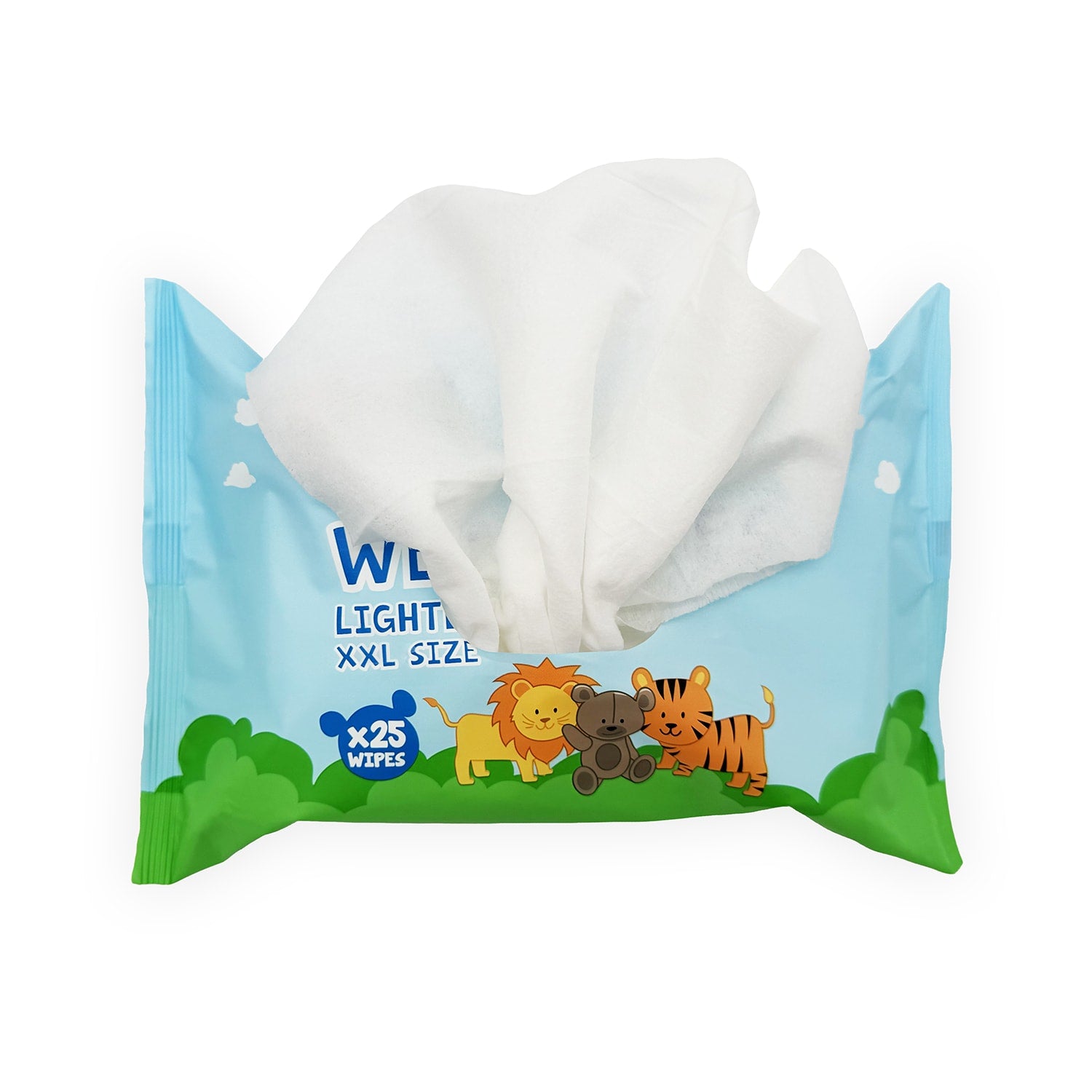 NRU XXL Lightly Scented Wet Wipes