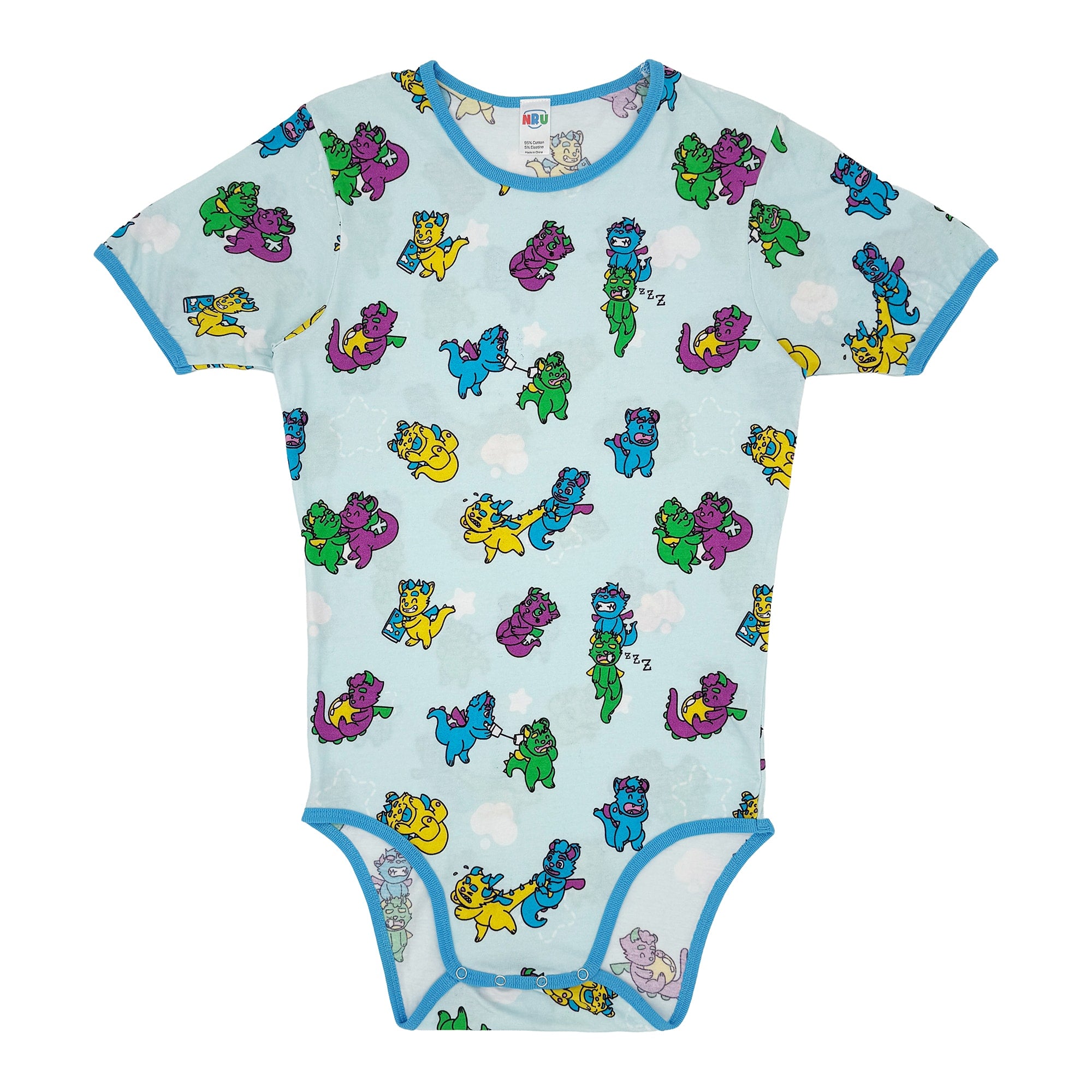 NRU Little Rascals Cotton Bodysuit