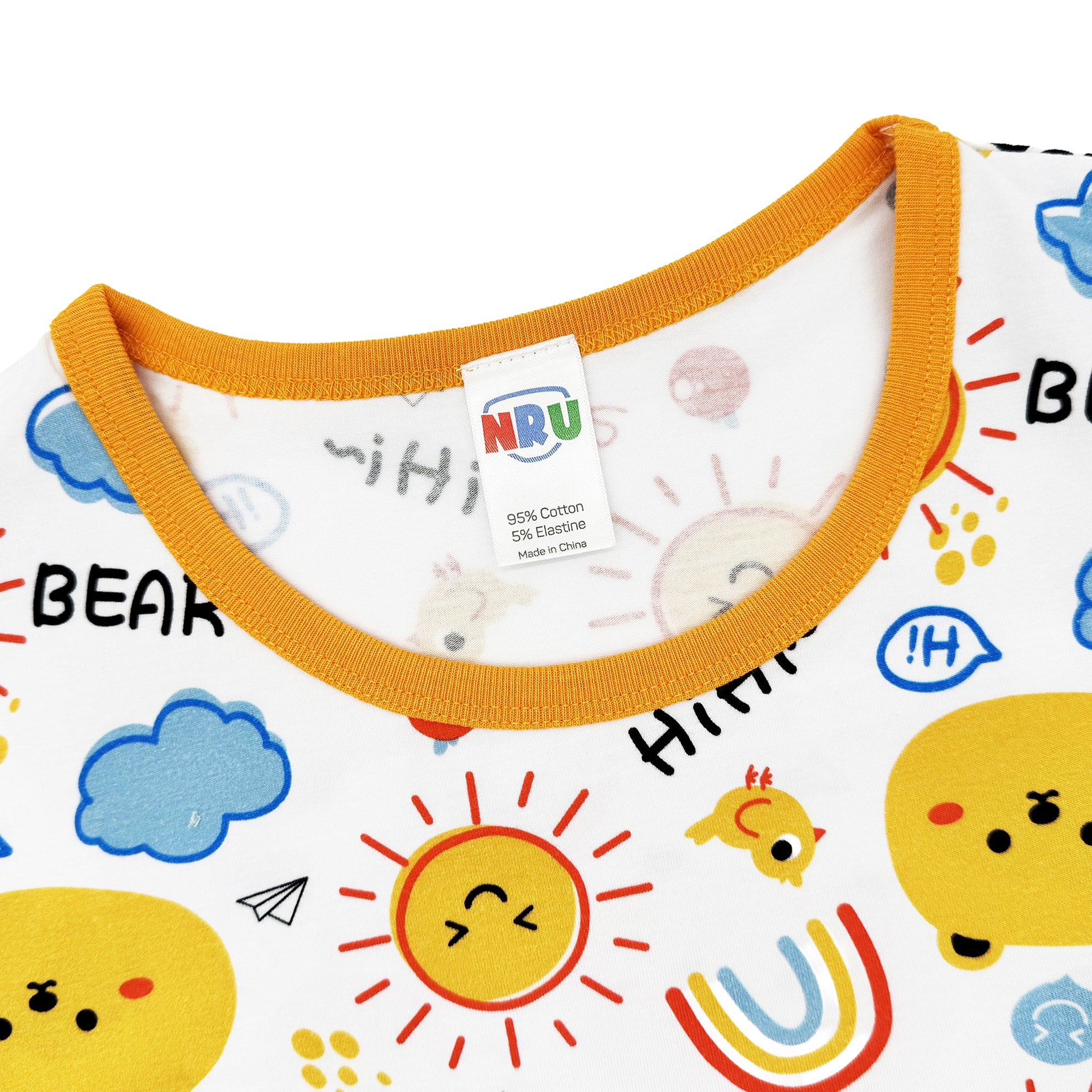 NRU Sunny Day Cotton Bodysuit