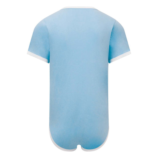 Drylife Kurzarm-Bodysuit - Pastellblau