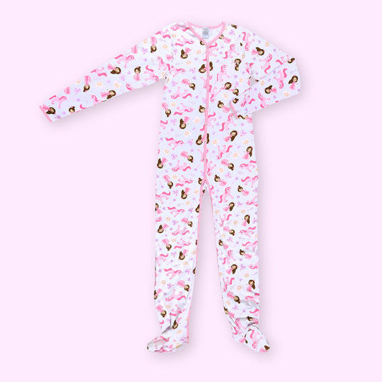 Rearz Princess Pink Footed Sleeper