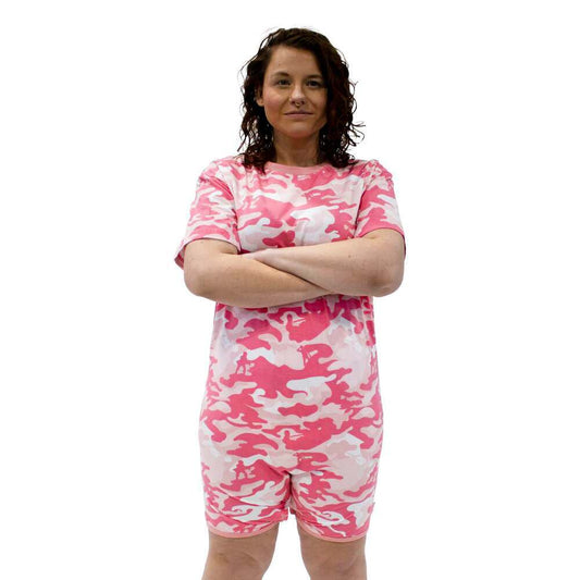 Tykables – Snappies Cammies Rosa Strampler