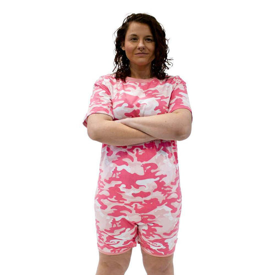 Tykables – Snappies Cammies Rosa Strampler